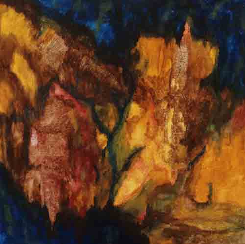 MARAVILLAS DE LA NATURALEZA <br>
Creta/Temple 120x120cm