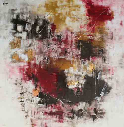 OTOÑO <br>
  Mixta/Tela 120x120cm