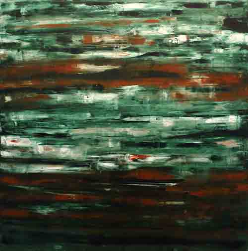 SIN TÍTULO <br>
Óleo/Lino 120x120cm 